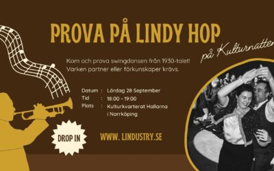 Kulturnatten 28/9: Prova på Lindy Hop!